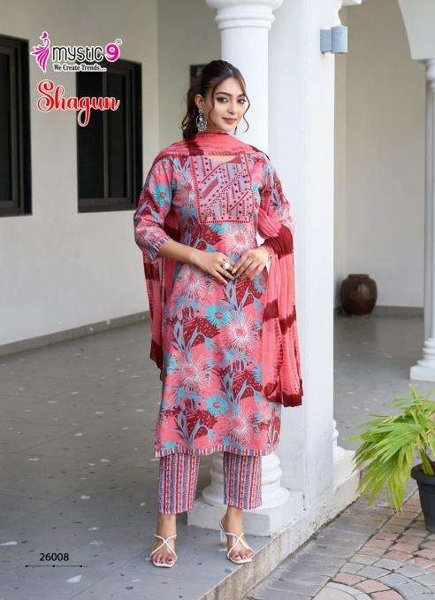 Mystic9 shagun vol 26 Kurti market in surat
