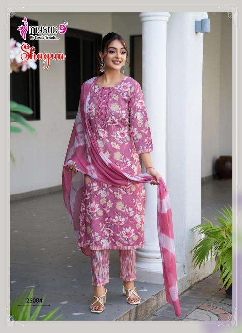 Mystic9 shagun vol 26 Kurti market in surat