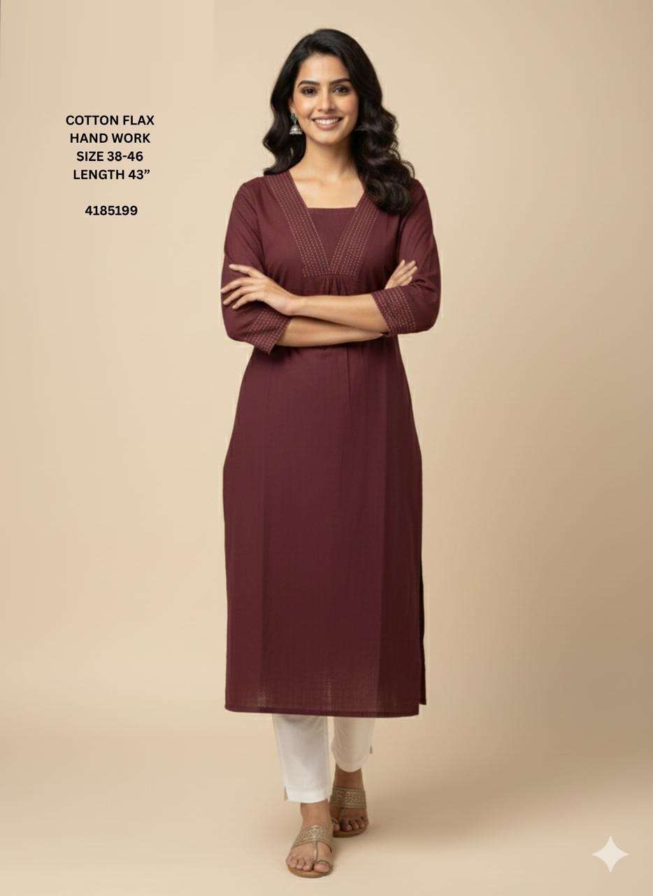 Naisha K 575  Kurtis manufacturers in Hyderabad