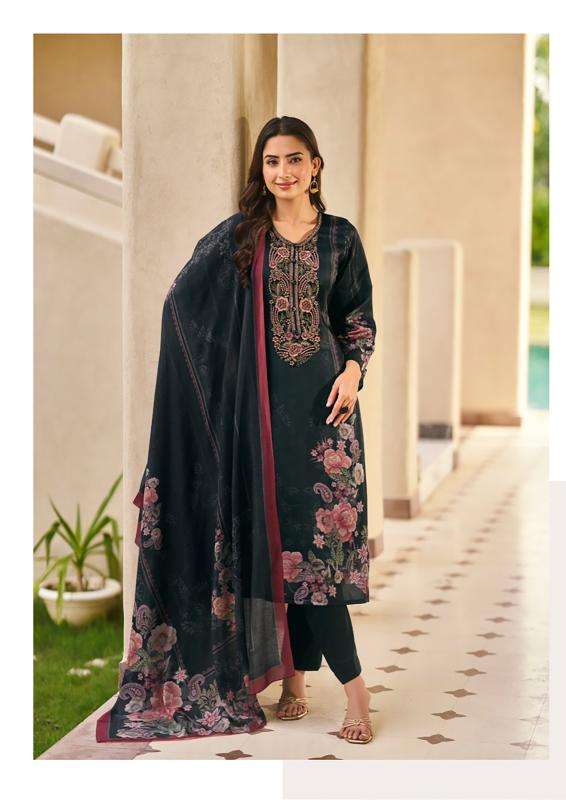 Nisanka mills & emb miraal luxury lawn 26 Kolkata dress material market