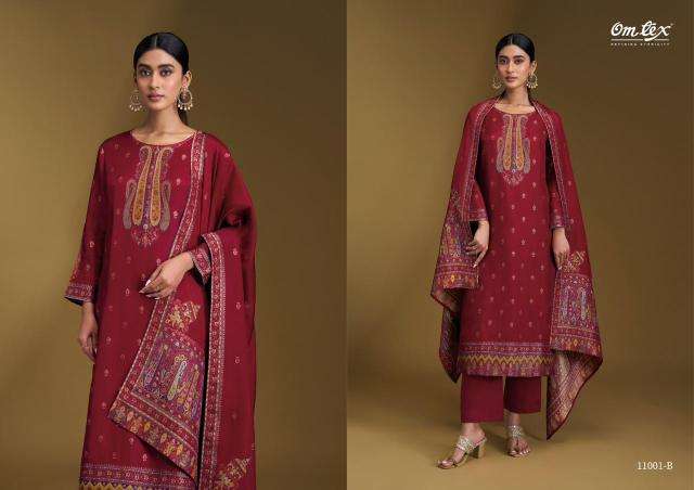 Omtex aruna Unstitched dress materials wholesale market in Mumbai