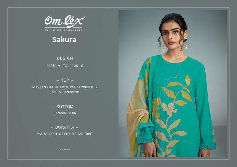 Omtex sakura  Dress materials for party wear in pune