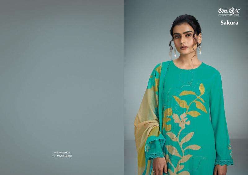 Omtex sakura  Dress materials for party wear in pune
