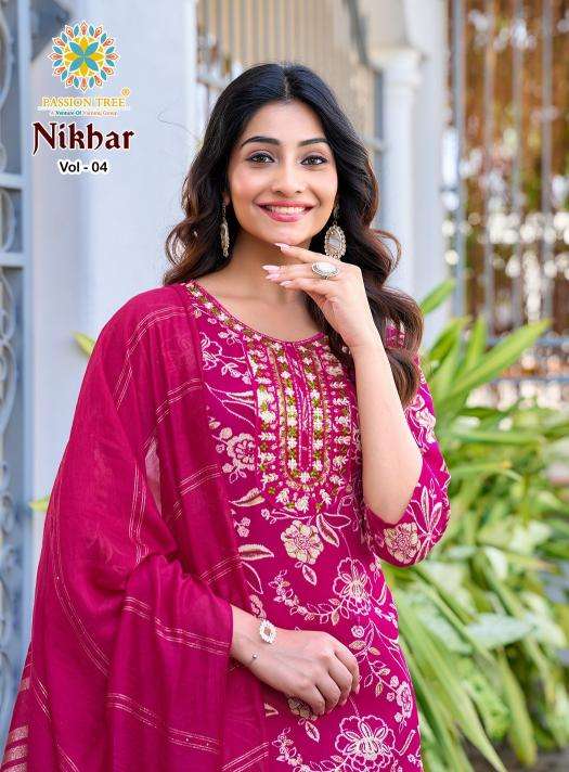 Passion tree nikhaar vol-4 Latest kurti designs in Pune
