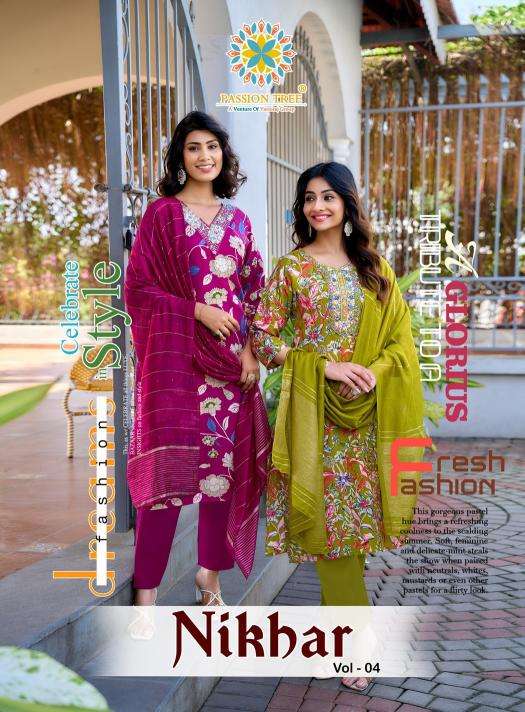 Passion tree nikhaar vol-4 Latest kurti designs in Pune