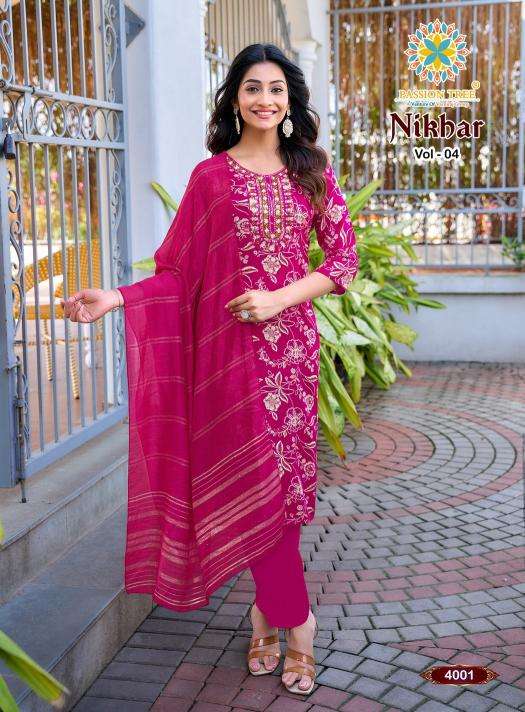 Passion tree nikhaar vol-4 Latest kurti designs in Pune
