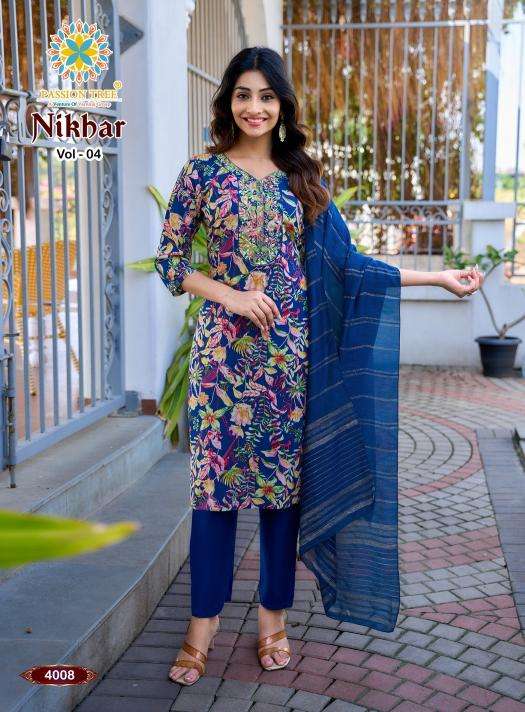 Passion tree nikhaar vol-4 Latest kurti designs in Pune
