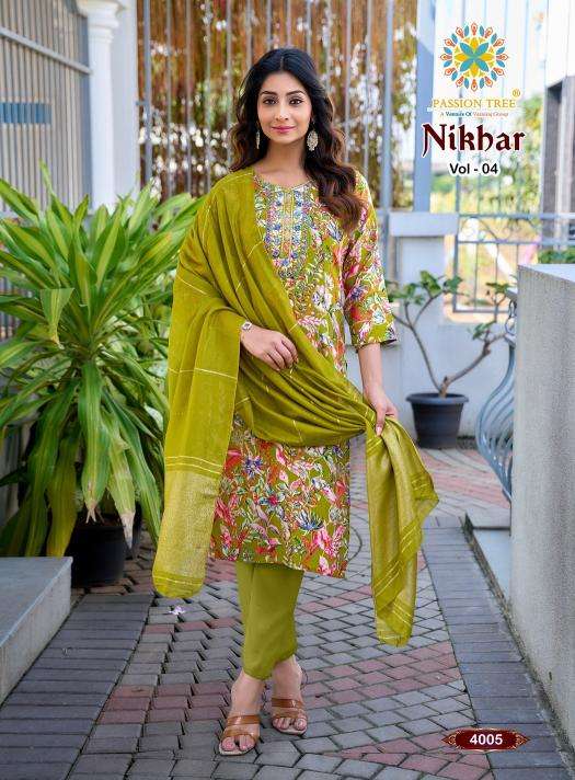 Passion tree nikhaar vol-4 Latest kurti designs in Pune