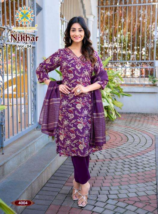 Passion tree nikhaar vol-4 Latest kurti designs in Pune