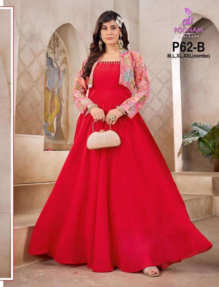 Poonam p62-A Surat kurti wholesale market prices