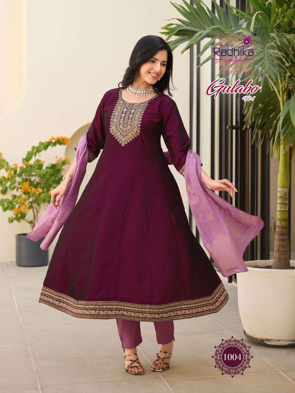 Radhika gulabo vol 1 Kurti manufacturer in Pune 