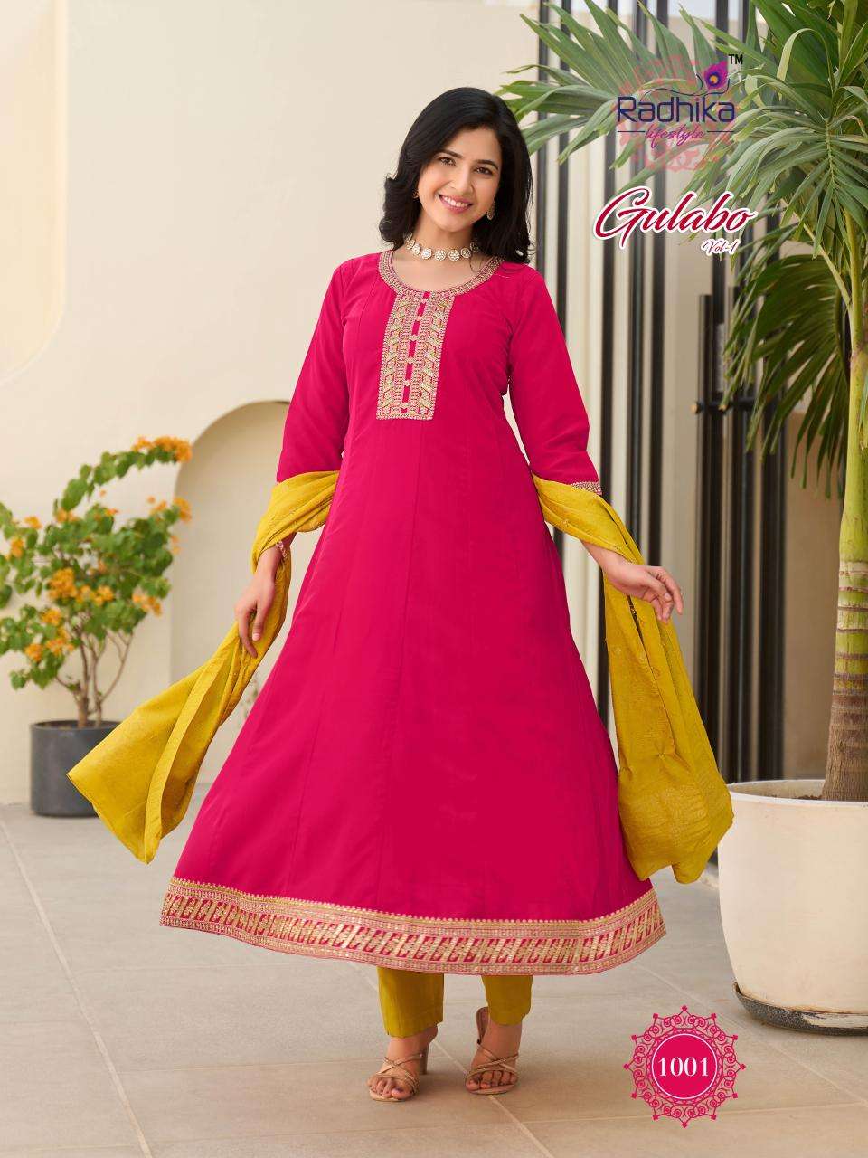 Radhika gulabo vol 1 Kurti manufacturer in Pune 
