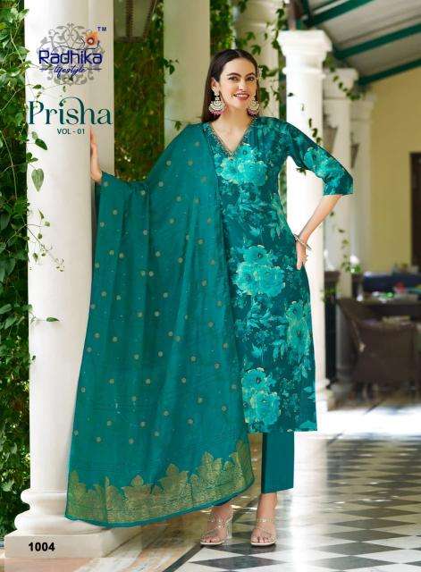 Radhika lifestyle prisha vol 1 Kurti manufacturers in Ahmedabad