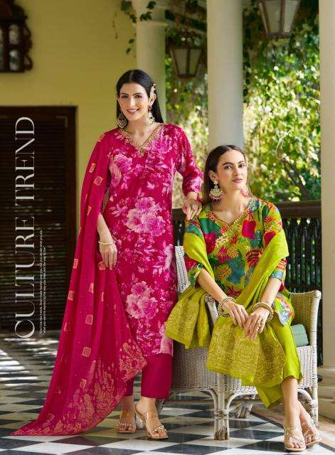 Radhika lifestyle prisha vol 1 Kurti manufacturers in Ahmedabad