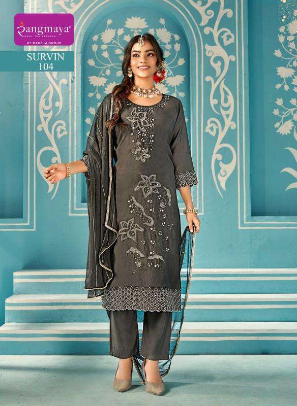 Rangmaya survin Fashion Kurtis Wholesale in Surat
