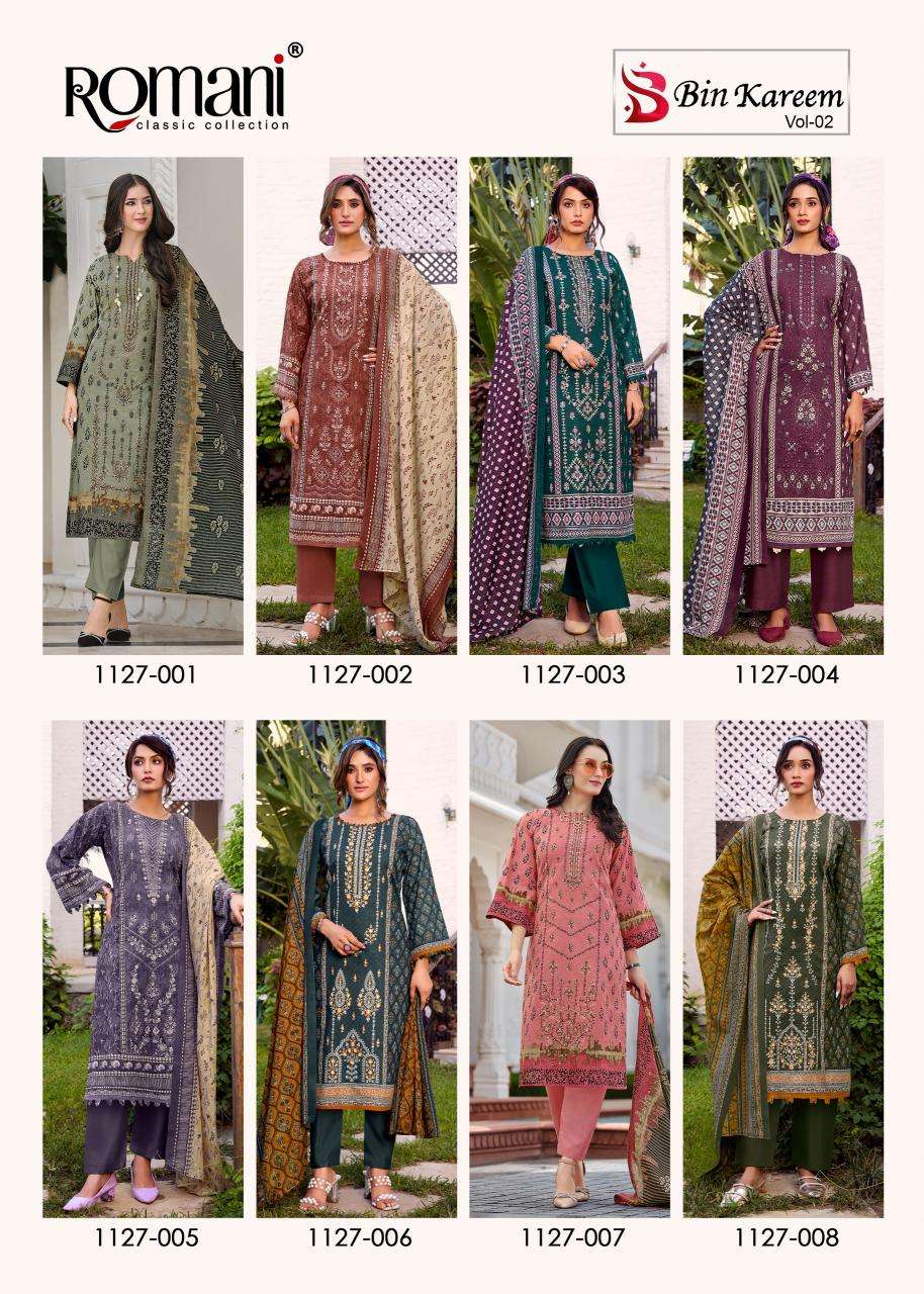 Romani bin kareem vol 2 Dress material suppliers in Kolkata