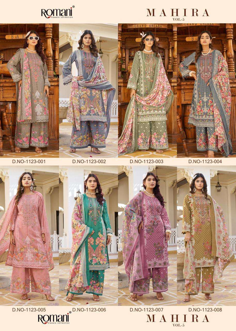 Romani mahira vol-5 Dress material wholesale market in Hyderabad