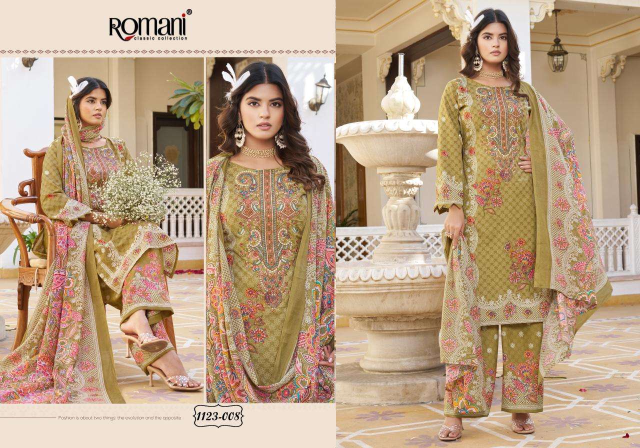 Romani mahira vol-5 Dress material wholesale market in Hyderabad