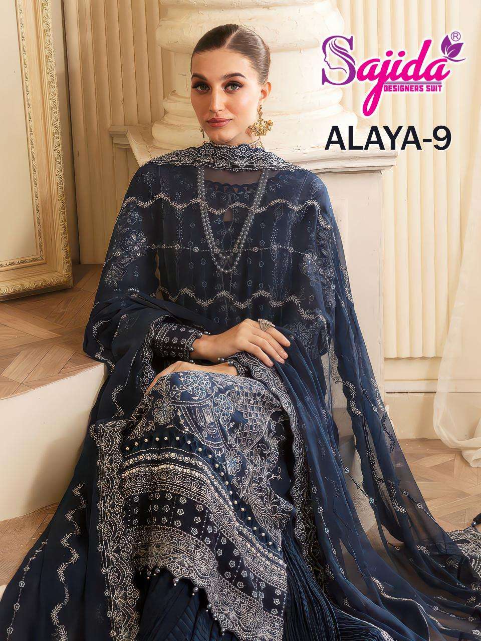 Sajida anaya vol 9 Wholesale salwar suit market in Surat