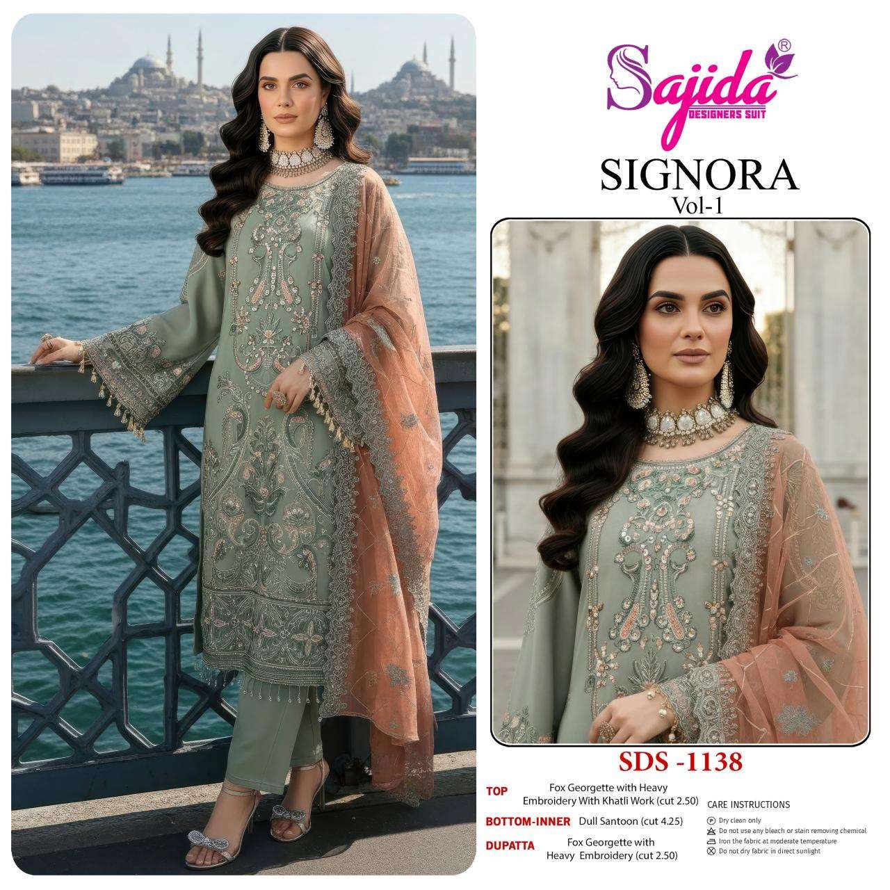Sajida signora vol 1 Salwar Kameez wholesalers in Kolkata