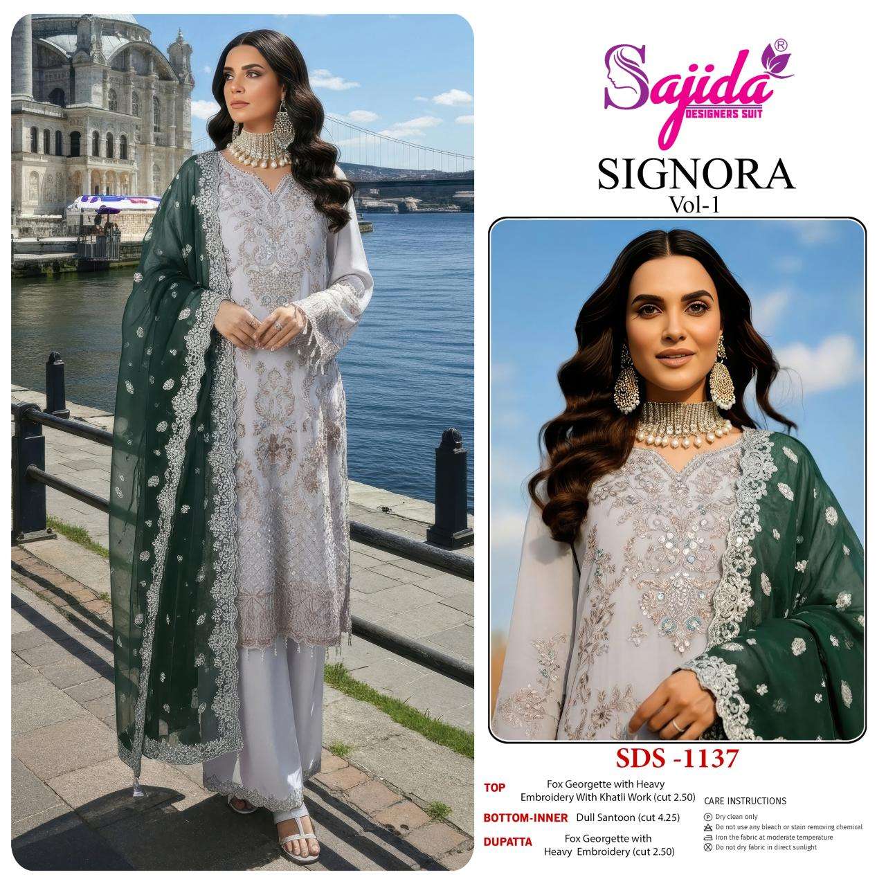 Sajida signora vol 1 Salwar Kameez wholesalers in Kolkata