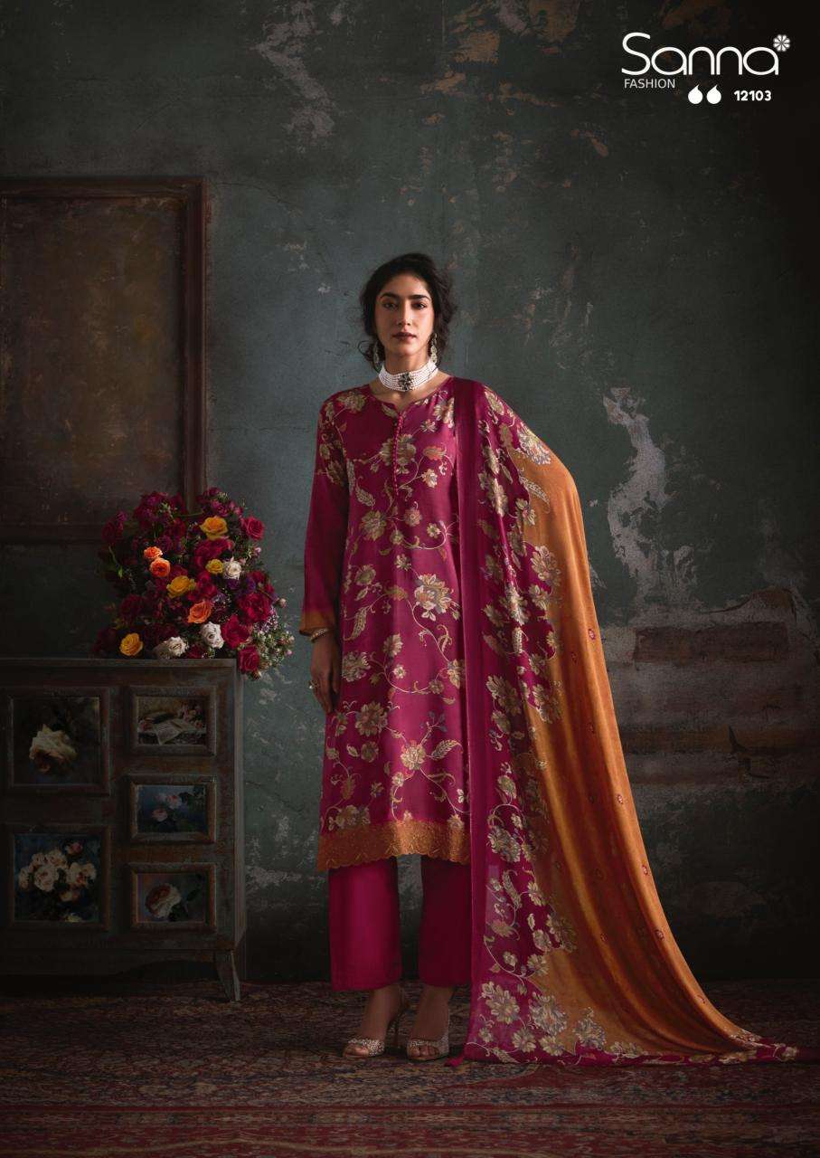 Sanna elite Wholesale dress materials in Surat