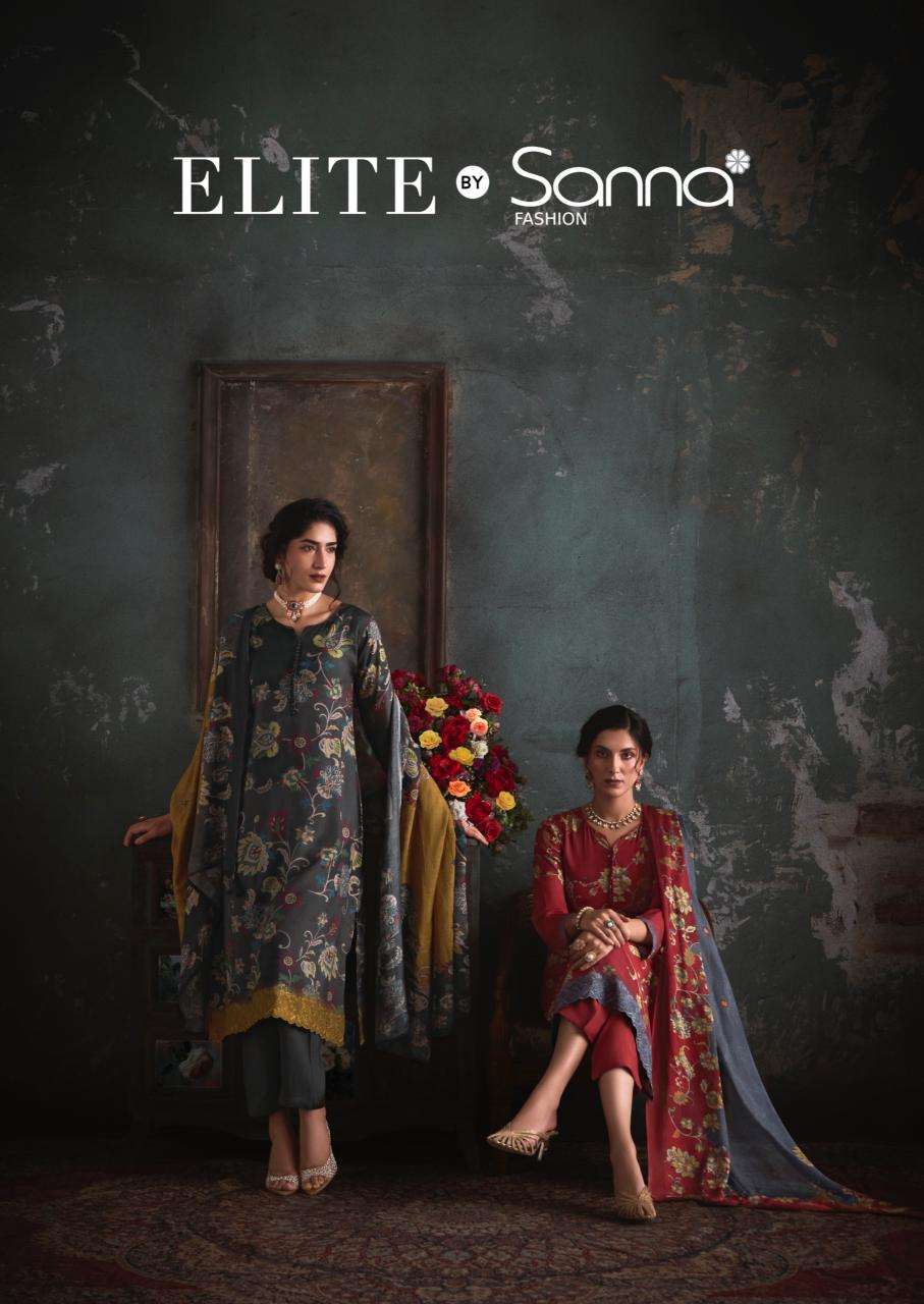 Sanna elite Wholesale dress materials in Surat