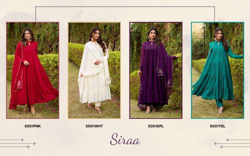 Shorya siraa flared  Gown Wholesale Kurtis in Kolkata