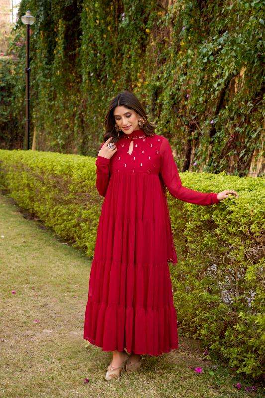 Shorya siraa flared  Gown Wholesale Kurtis in Kolkata