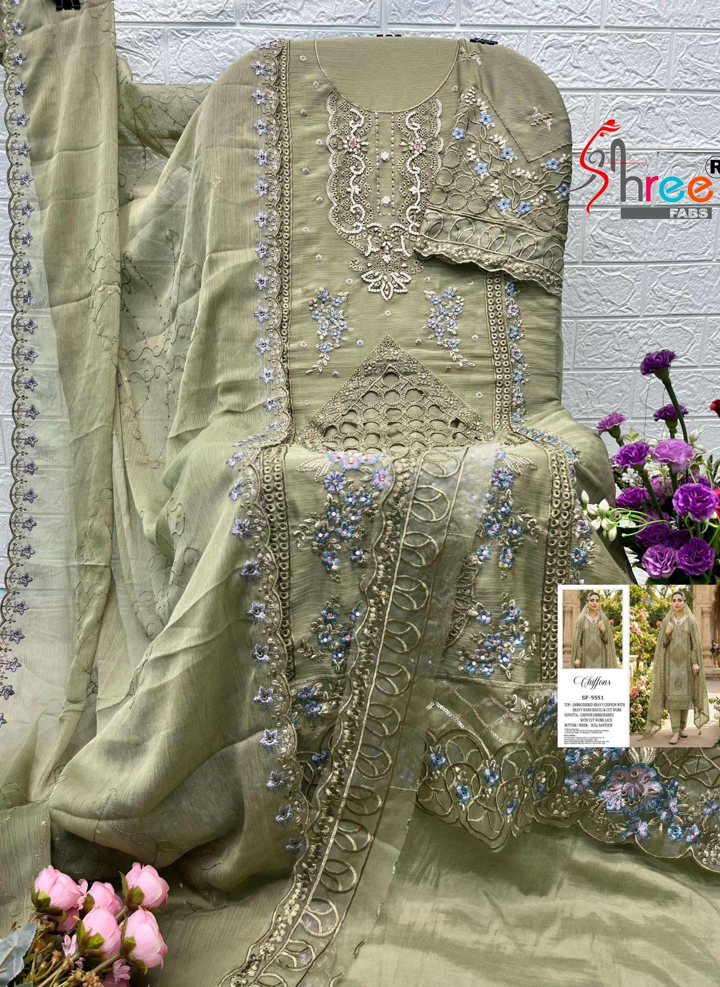 Shree fabs d.no SF-5551 Salwar kameez market in Delhi