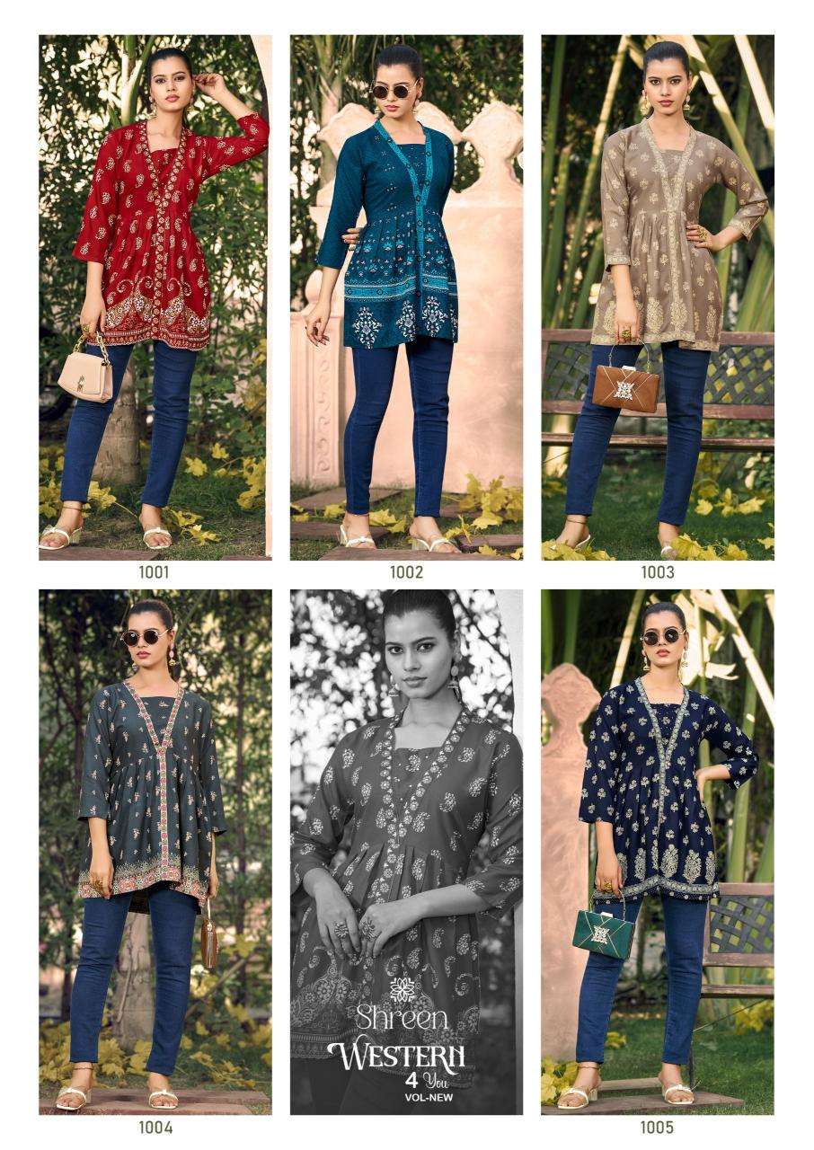 Shreen western 4 Ladies kurti suppliers in Pune