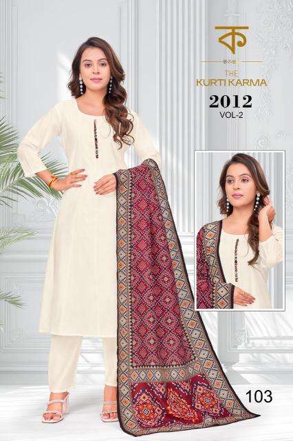 The kurti karma 2012 vol 2 Kurti suppliers in Ahmedabad