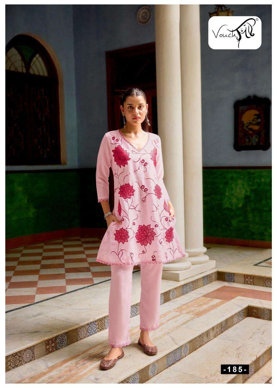 Vouch new desgin-185 coord set Kurti wholesalers in Mumbai