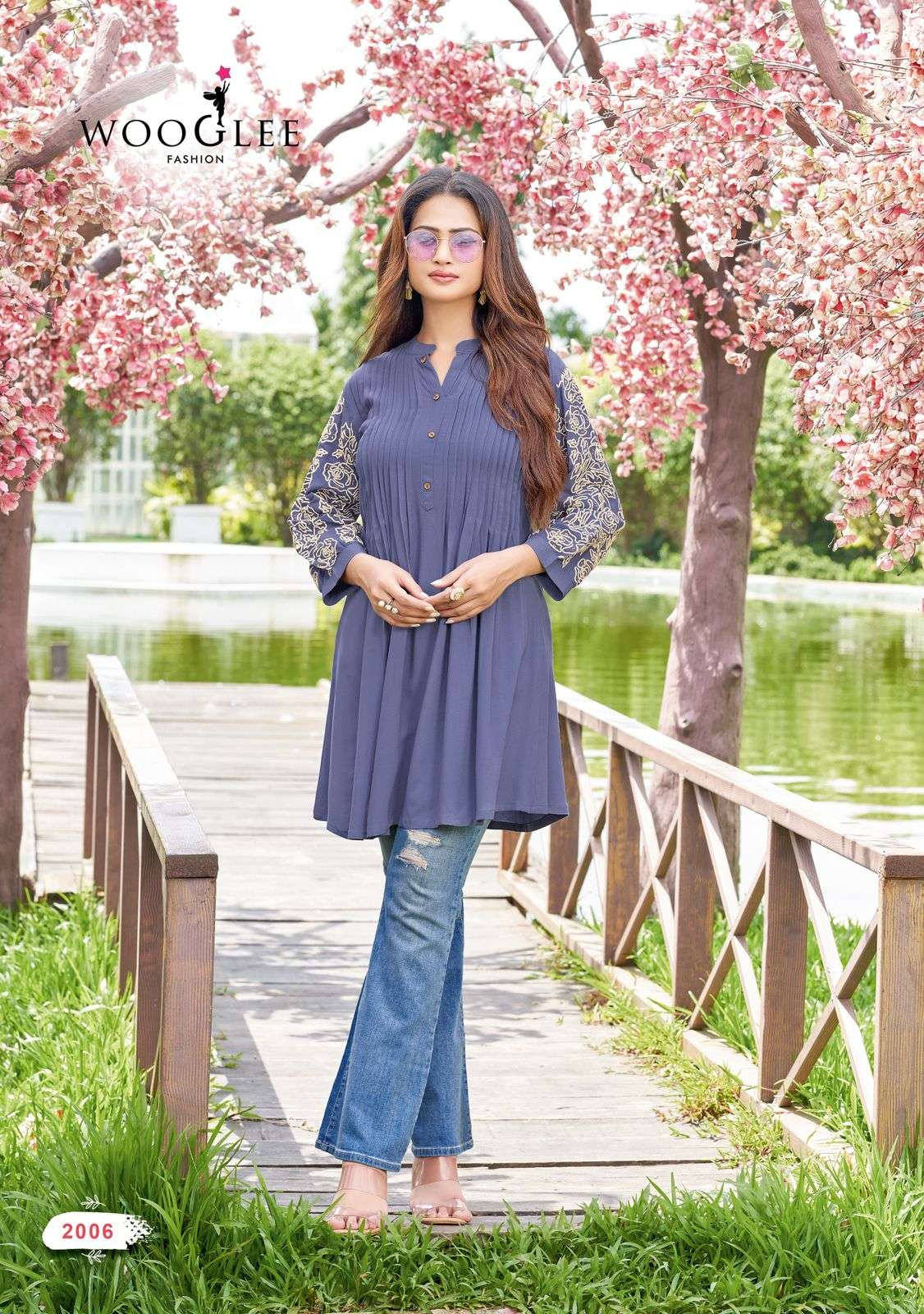 Wooglee Trendy Touch Kurti supplier in Hyderabad