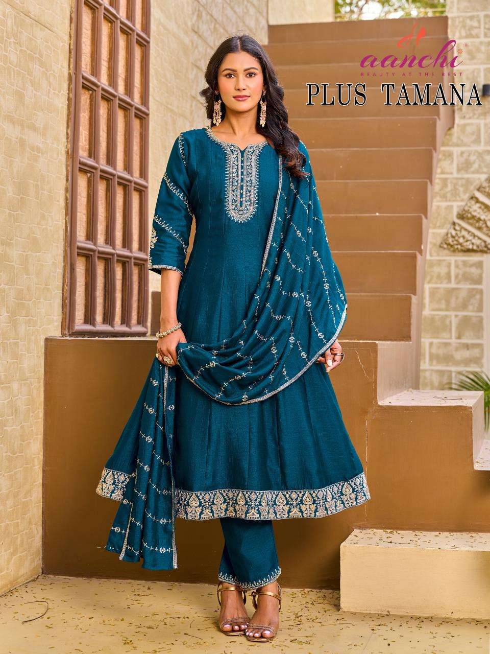 Aanchi plus tamana Latest kurti designs in Surat