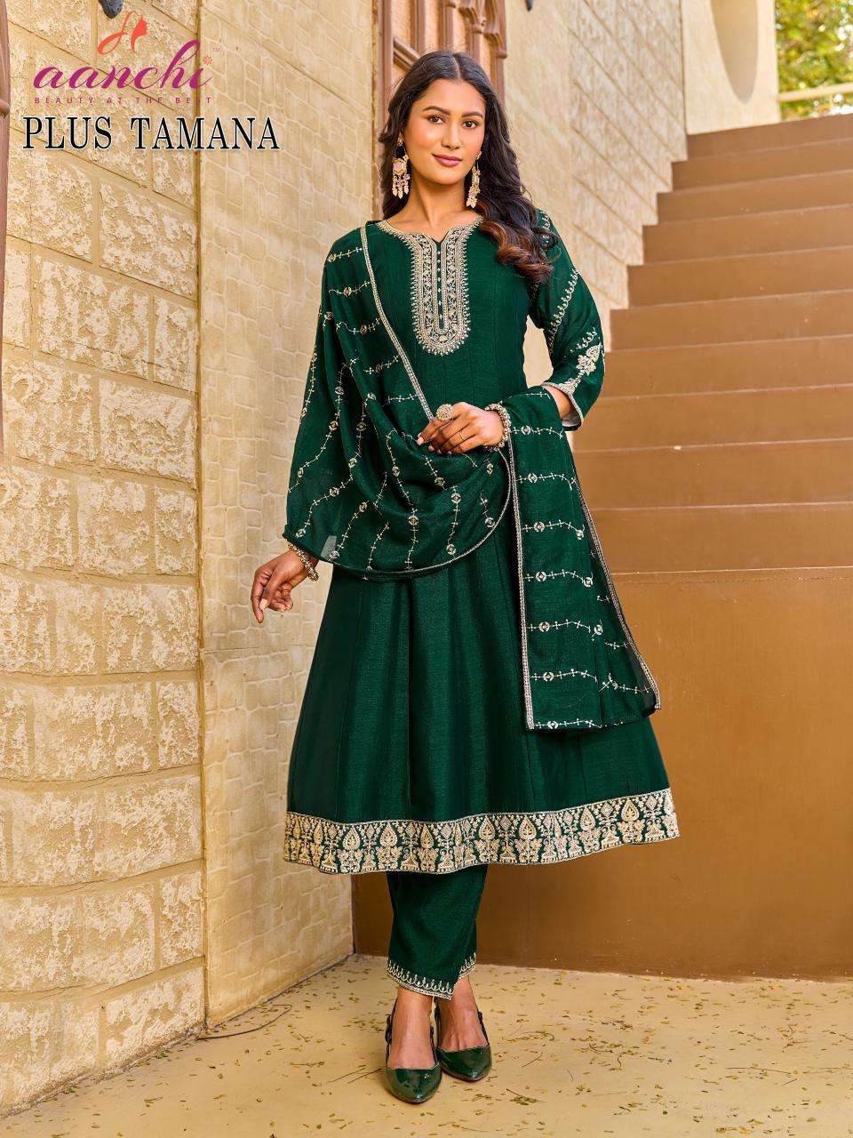Aanchi plus tamana Latest kurti designs in Surat