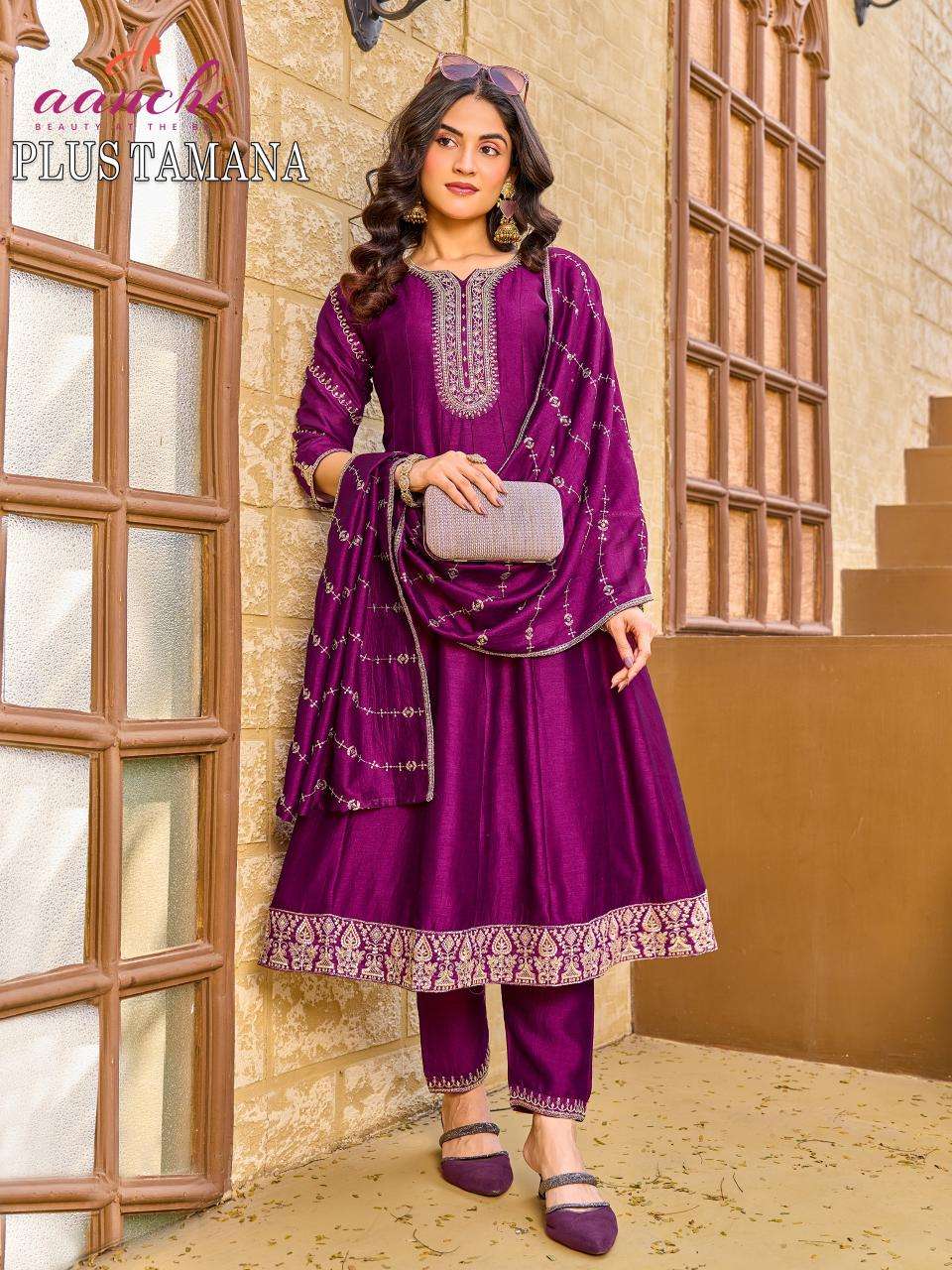 Aanchi plus tamana Latest kurti designs in Surat