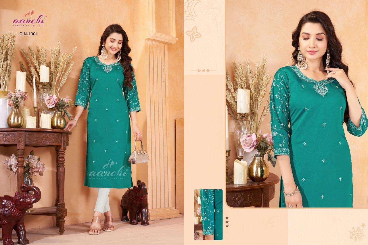 Aanchi sunset Wholesale Kurti manufacturers in Mumbai