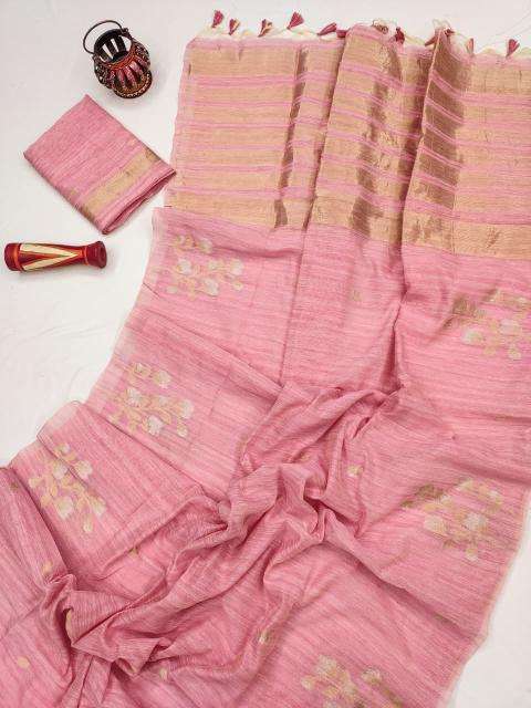 Akshara jute linen silk Bridal sarees in Kolkata