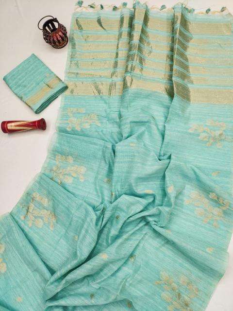 Akshara jute linen silk Bridal sarees in Kolkata