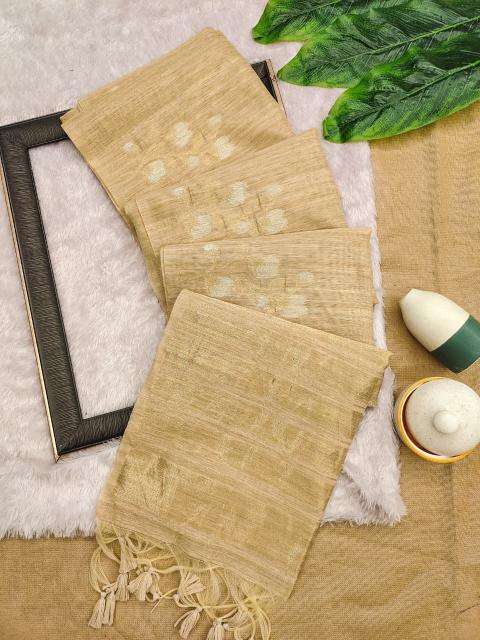 Akshara jute linen silk Bridal sarees in Kolkata