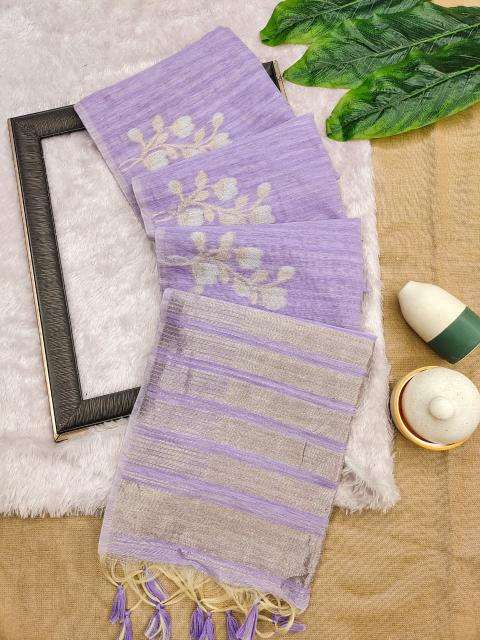 Akshara jute linen silk Bridal sarees in Kolkata