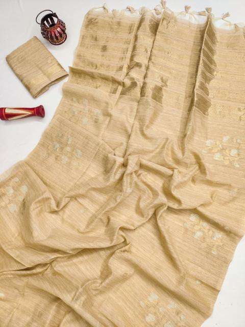 Akshara jute linen silk Bridal sarees in Kolkata