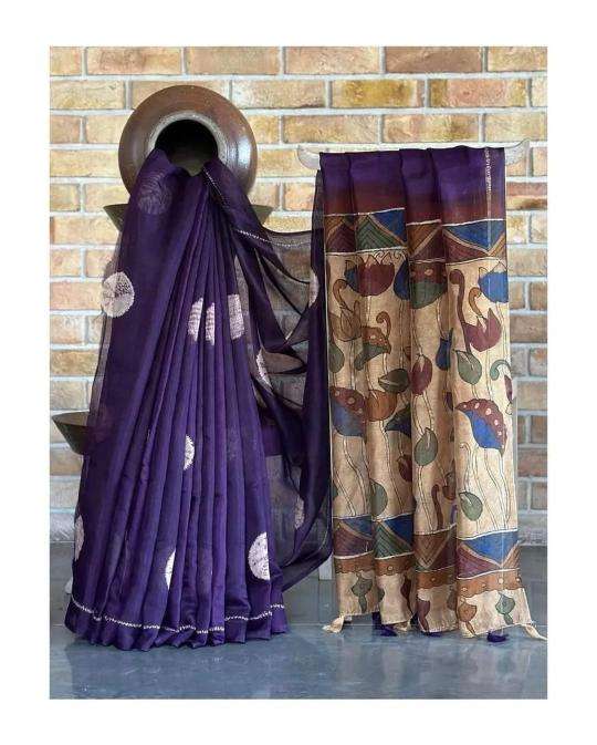 Akshara linen digital print Saree manufacturers in Delhi