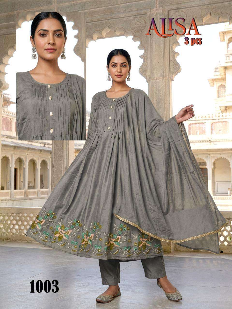 Alisa Mal Chanderi Vol 1 Kurti wholesalers near me