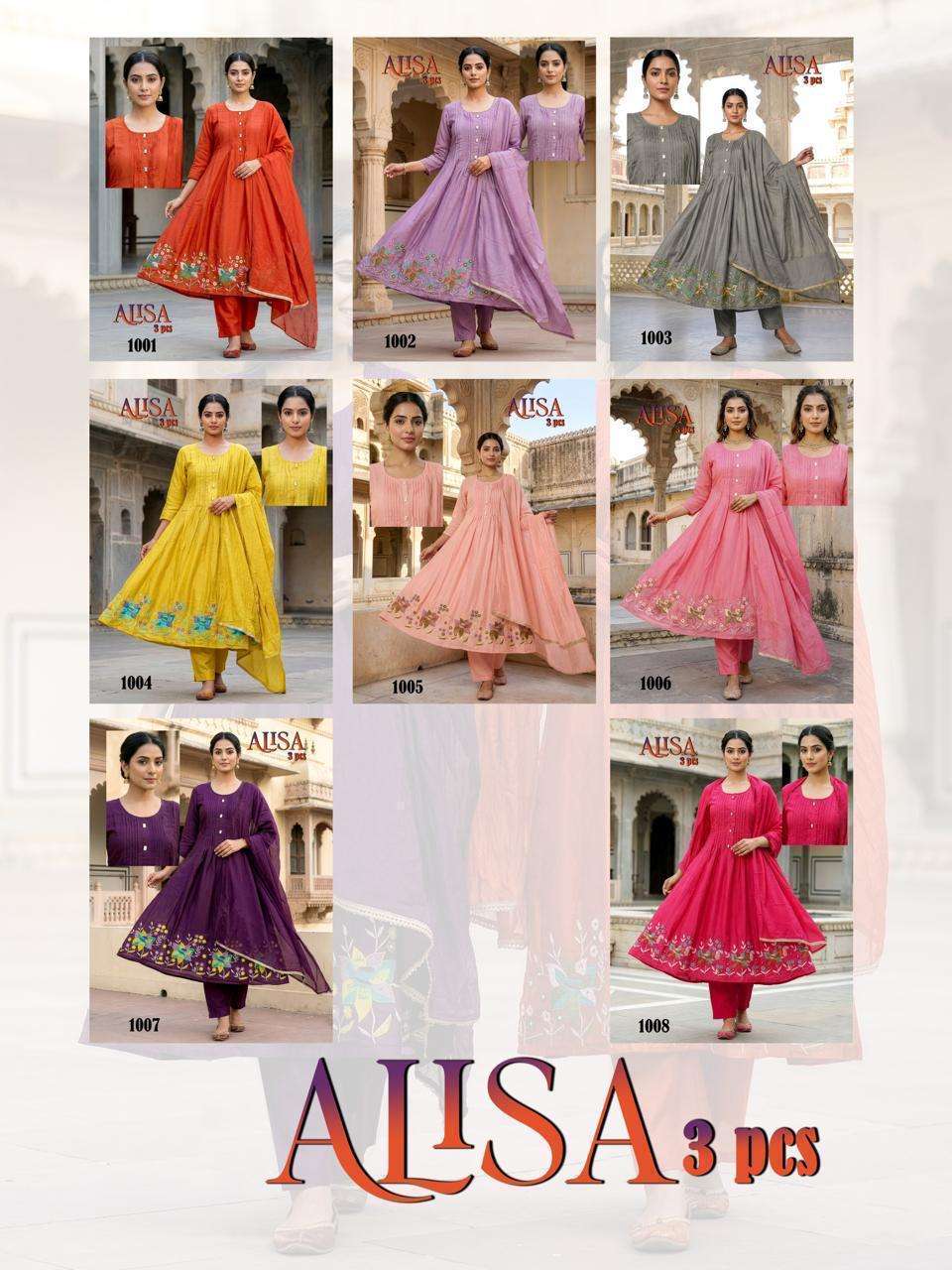 Alisa Mal Chanderi Vol 1 Kurti wholesalers near me