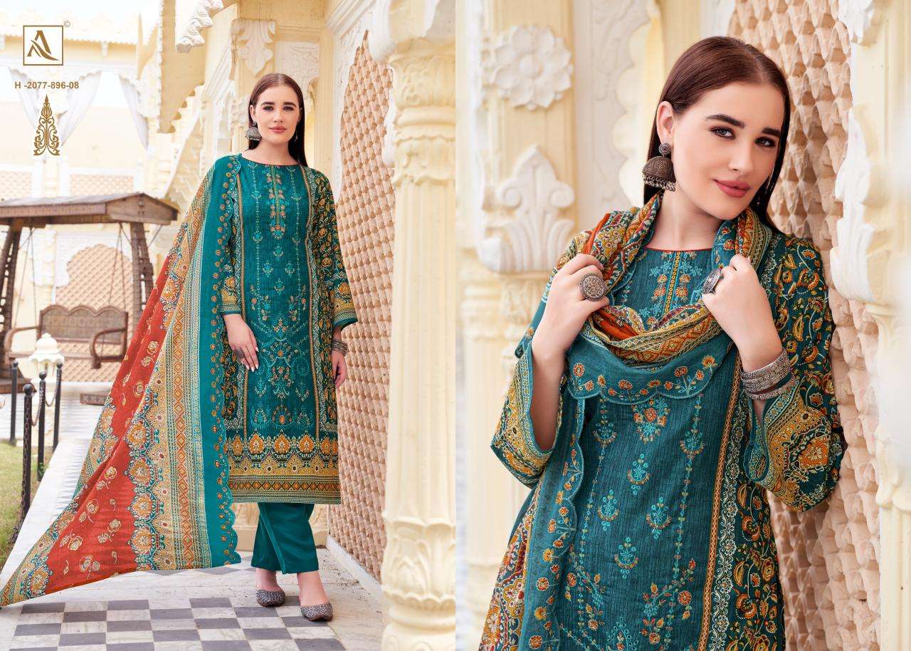Alok suit bin saeed-12 Dress material wholesale market