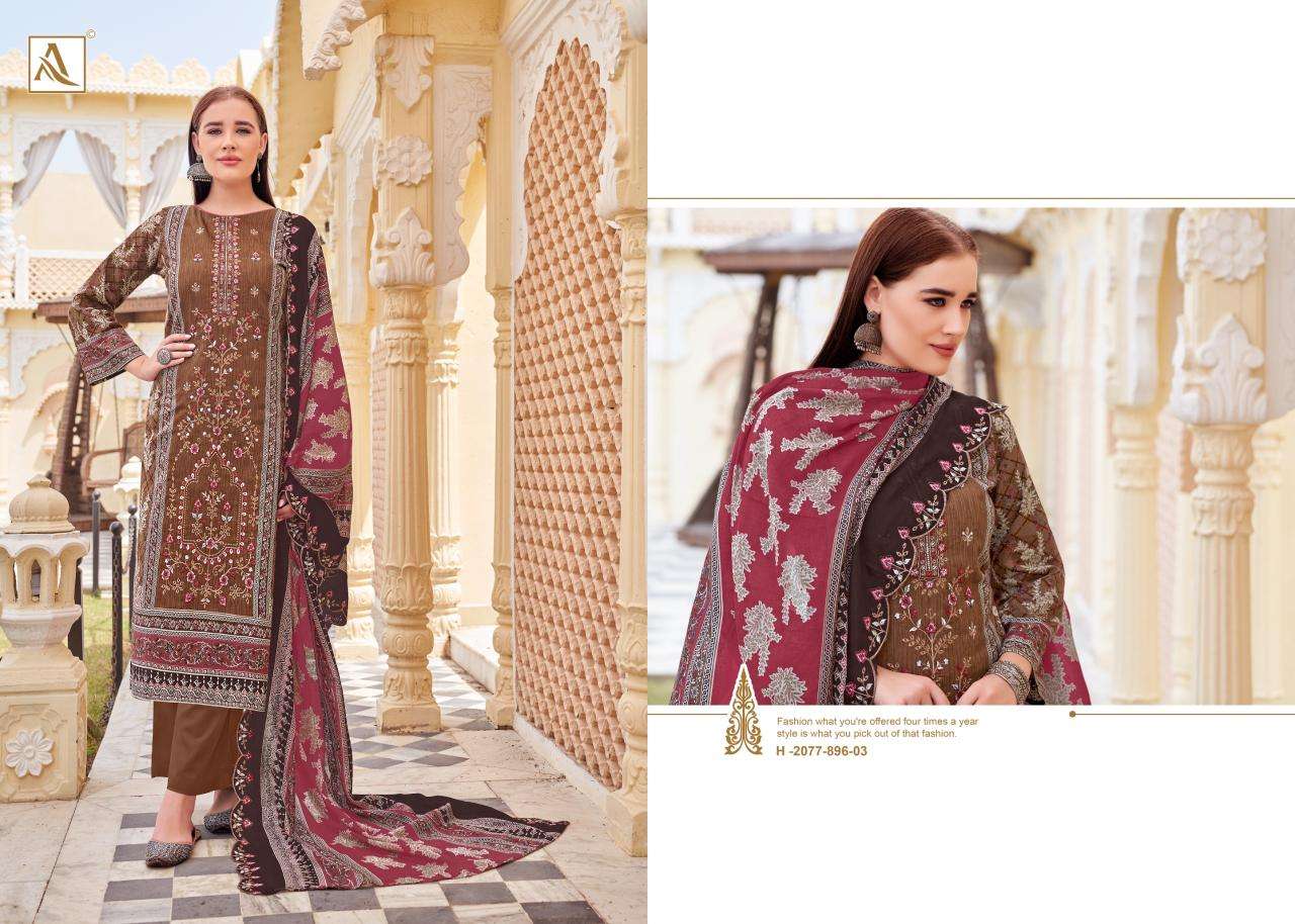 Alok suit bin saeed-12 Dress material wholesale market