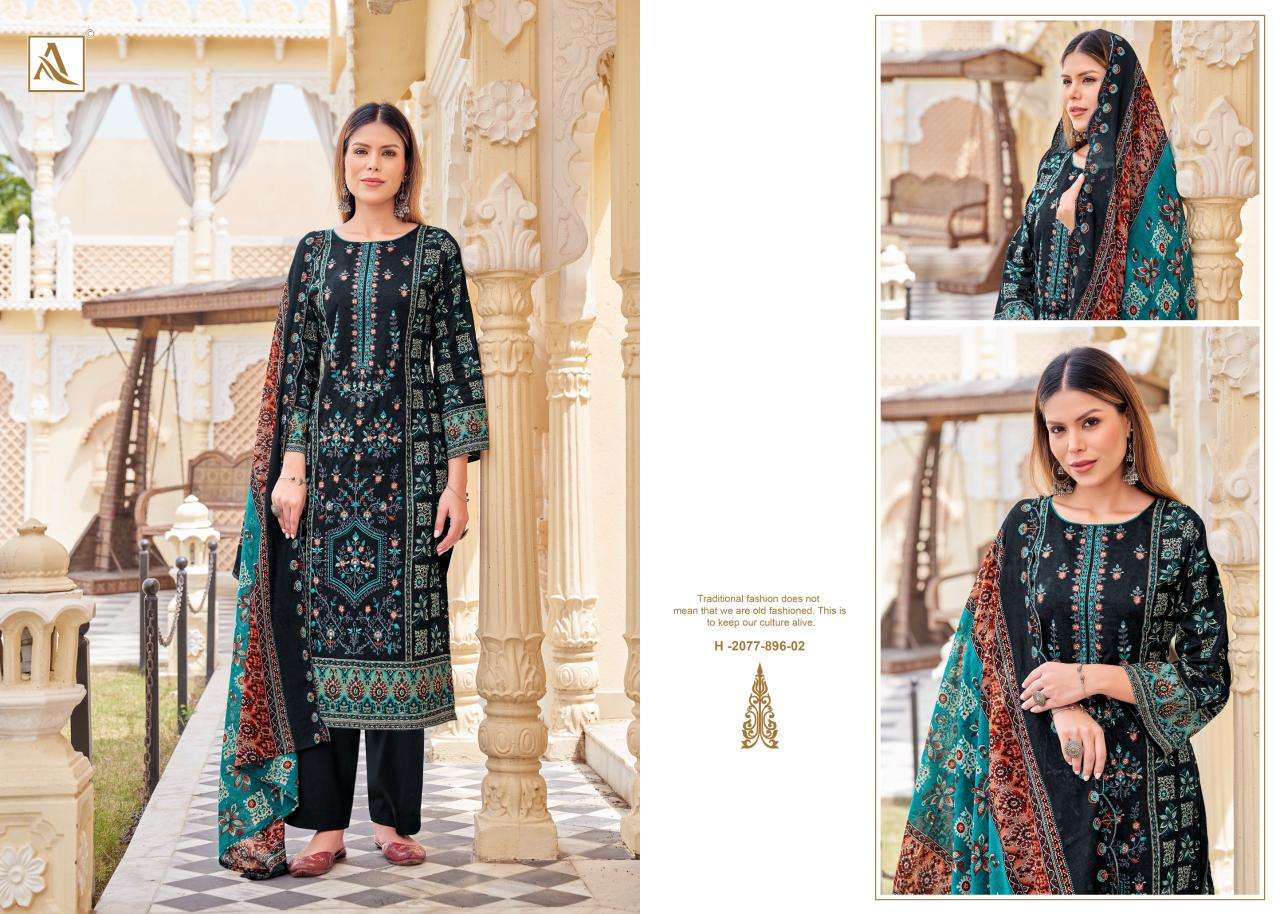 Alok suit bin saeed-12 Dress material wholesale market