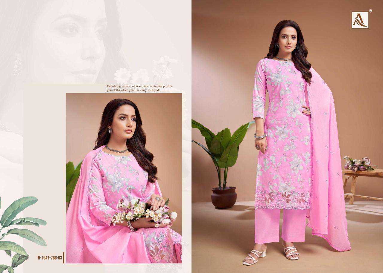 Alok suit khadiza Wholesale dress materials supplier in kolkata